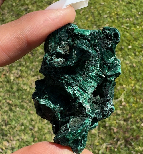 Fibrous Malachite