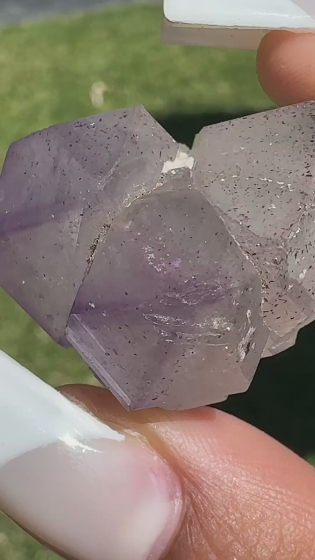Heart Shaped Amethyst